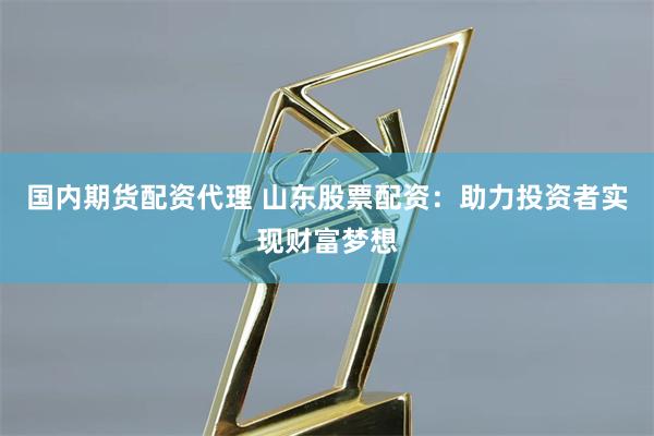 国内期货配资代理 山东股票配资：助力投资者实现财富梦想